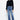 Hey Joanie Activity Grrrl High Rise Kick Crop Jeans- Etela Petite