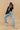 Hey Joanie Coney Island Whitefish Tweed Wide Jeans- Etela Petite