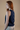 The Colette Linen Top – Navy │ Petite
