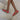 Womads Imperial Red Peep Toes- Etela Petite