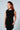 SELVA BLANC Jackie Petite Striped Top in Noir- Etela Petite