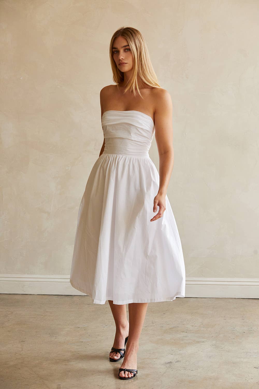 white christmas dresses Kate Petite Midi Dress - Black