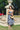 Petite Studio's Finch Cotton Dress in Blue Floral