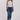 Petite High Rise Denim Ankle Jogger (Final Sale)