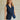 Petite Studio's Darien Cotton Vest in Indigo