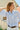 Petite Studio's Chandler Cotton Blouse in Sky