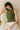 Petite Studio's Elyse Jersey Top in Moss Green