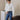 Calen Embroidered Ruffled Cotton Blouse - Ivory