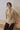 Alexie Cotton Robe Shirt - Khaki Striped