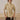 Alexie Cotton Robe Shirt - Khaki Striped