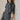 Nori Merino Wool Scarf Sweater - Grey