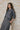 Nori Merino Wool Scarf Sweater - Grey