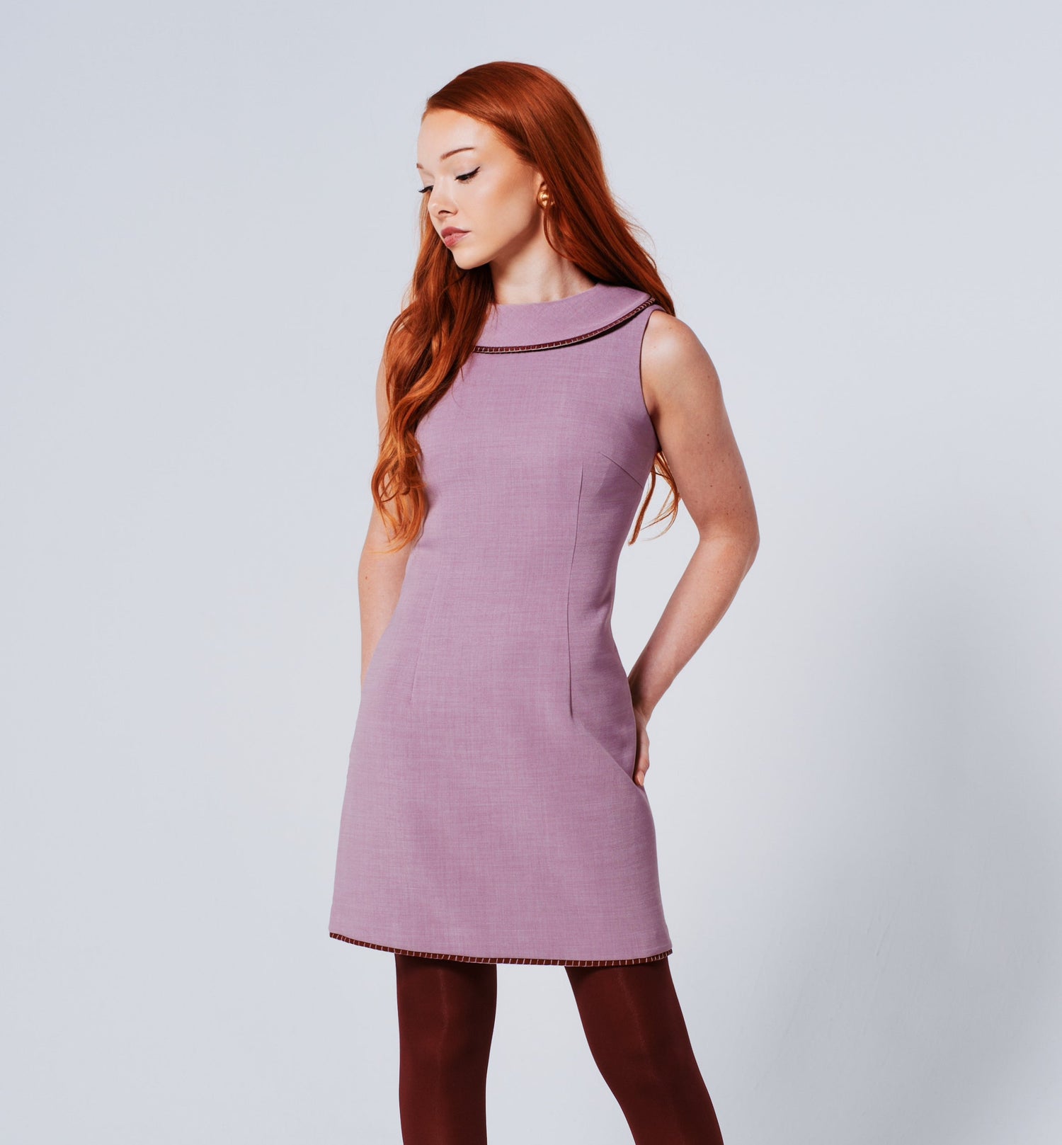strapless open back dress The Jane Petite Tailored Mini Dress
