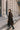 Petite Studio's Carina Wool Scarf Coat in Chocolate