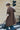 Liam Reversible Cotton Trench Coat - Beige and Chocolate