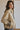 Anora Cropped Bomber Cotton Jacket - Camel