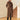 Luna Double-Faced Wool Coat - Brown