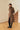 Luna Double-Faced Wool Coat - Brown