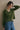 Murphy Brushed Merino Wool Cardigan – Olive Green