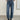 Bentley Straight Cropped Jeans - Medium Blue