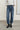 Bentley Straight Cropped Jeans - Medium Blue