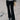 Cody Corduroy Flared Pants - Black