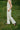 Petite Studio's Dasha Eyelet Linen Pants in White