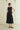 Petite Studio's Atticus Linen Midi Skirt in Black