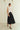 Petite Studio's Atticus Linen Midi Skirt in Black