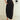 Petite Studio's Quentin Jersey Cotton Cocoon Skirt in Black
