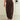 Petite Studio's Quentin Jersey Cotton Cocoon Skirt in Chocolate