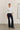 Asher Mid-Rise Flared Jeans - Black