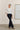 Asher Mid-Rise Flared Jeans - Black