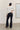 Asher Mid-Rise Flared Jeans - Black