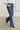 Asher Mid-Rise Flared Jeans - Vintage Blue