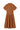 Petite Studio's Ellory Cotton Shirt Dress in Ginger