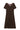 Petite Studio's Ezra Knit Dress in Chocolate 
