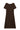 Petite Studio's Ezra Knit Dress in Chocolate 
