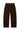 Emani Corduroy Barrel Pants - Brown