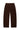 Emani Corduroy Barrel Pants - Brown