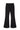 Asher Mid-Rise Flared Jeans - Black