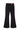 Asher Mid-Rise Flared Jeans - Black