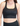 Black Leopard Longline Bra