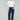Manhattan High Rise Straight Ankle Jeans